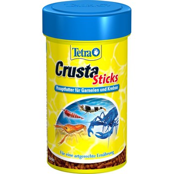 Основной корм для раков и креветок TetraCrusta Sticks, тонущие палочки, 100 мл