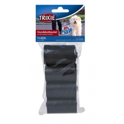 TRIXIE Пакеты для уборки за собаками 4 рулона по 20 шт 3 л черные