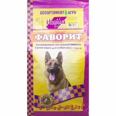 Сухой корм для взрослых собак с нормальной активностью Фаворит 13 кг