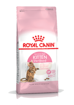 Сухой корм для cтерилизованных котят с момента операции до 12 мес Royal Canin Kitten Sterilised 400 гр, 2 кг, 3,5 кг