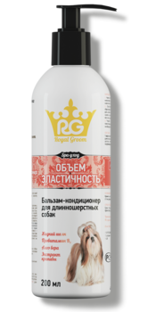 Бальзам для собак длинношерстных пород Api San Royal Groom, объем и эластичность, 200 мл