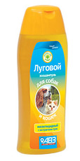 Шампунь для собак и кошек Луговой, инсектицидный, с экстрактами трав, 180 мл