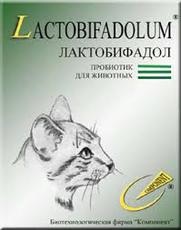 Витамины для взрослых кошек Лактобифадол 50 г