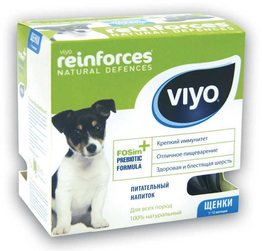 Пребиотический напиток для щенков Viyo Puppy, 30 мл, 7 шт купить в Москве,  цена, отзывы | интернет-магазин Доберман