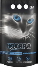 Наполнитель для кошачьего туалета Котяра Extra силикагелевый 3л (п/эт пакет) 