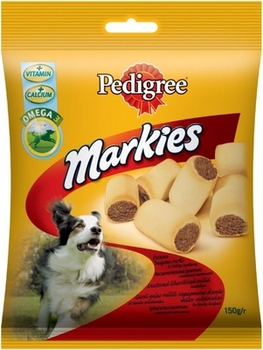Лакомство для собак Pedigree Markies мясное печенье 150 г