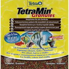 Гранулированный корм для всех видов декоративных рыбок Tetramin Granules 15 г