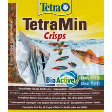 Основной корм для всех видов аквариумных рыб TetraMin Crisps (чипсы) 12г