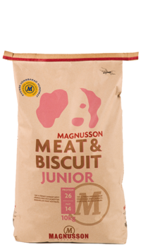 Сухой корм для щенков, беременных и кормящих сук Magnusson Junior Meat and Biscuit 26/14 600 г, 4,5 кг, 10 кг