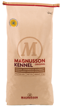 Лакомство для взрослых собак с нормальным уровнем активности Magnusson Kennel Original вяленое мясо, 14 кг