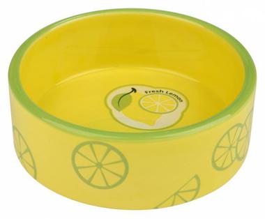 Миска для собак Trixie Fresh Fruits, керамическая 0,3 мл. и 12 см., 0,8 мл и 16 см.