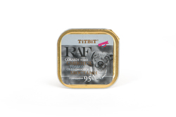Консервы для собак TitBit RAF говядина 100 г