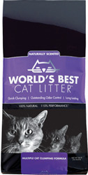 Наполнитель для кошачьего туалета World`s Best WBCL Scented Multiple Calc Clumping Formula мультиформула, ароматизированный 3,18 кг