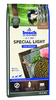 Сухой лечебный корм для собак Bosch Special Light High Premium 2,5 кг, 12,5 кг