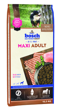 Сухой корм для взрослых собак крупных пород Bosch Adult Maxi 3 кг, 15 кг