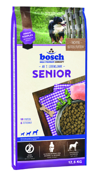 Сухой корм для пожилых собак старше 7 лет Bosch Senior 1 кг, 2,5 кг, 12,5 кг