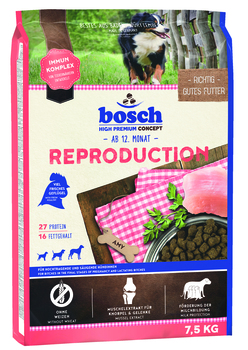 Сухой сбалансированный корм для беременных и кормящих сук Bosch Reproduction 7,5 кг 7,5 кг