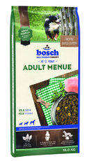 Сухой корм для взрослых собак со средним и повышенным уровнем активности Bosch Adult Menue