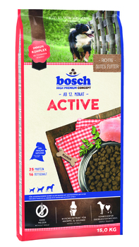Сухой корм для взрослых собак с повышенной активностью Bosch Active 1 кг, 3 кг, 15 кг