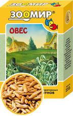 Корм для птиц и грызунов Зоомир овес, 250 г