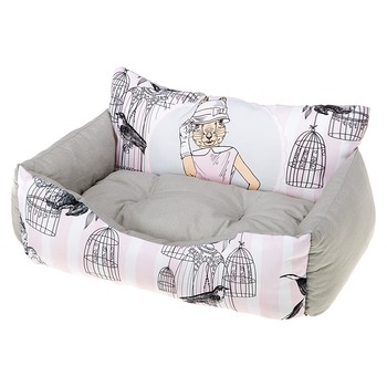 Софа для собак Ferplast Royal Fashion Collection Lady Rabbit ROYAL HAPPY 40  (45x40xh24см), ROYAL HAPPY 50 (55x45xh26см), ROYAL HAPPY 60 (60x50xh28см), ROYAL HAPPY 80 (78x56xh28см)