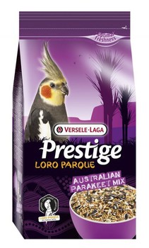 Корм для средних попугаев Versele Laga Prestige Premium Australian Parakeet Loro Parque Mix 1 кг, 2,5 кг, 15 кг