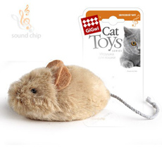 Игрушка для кошек Gigwi мышка с электронным чипом, 7 см