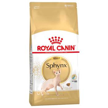Сухой корм для взрослых кошек породы сфинкс Royal Canin Sphynx 33 400 гр, 2 кг, 10 кг