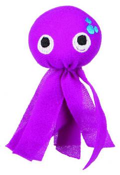 Игрушка для кошек Trixie осьминог, ткань 11 см