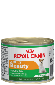 Влажный корм для собак с 10 месяцев до 8 лет, Royal Canin adult beauty 195 г 195 гр