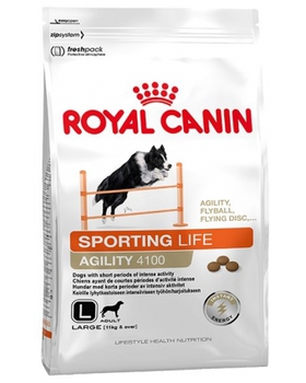 Сухой корм для собак крупных пород, в период кратковременных спортивных нагрузок Royal Canin Sporting Life Agility L 4100, 15 кг  15 кг