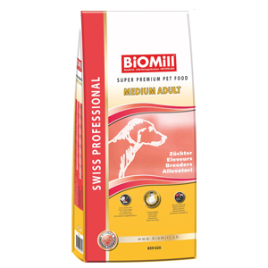 Сухой корм для взрослых собак cредних и крупных пород Biomill Professional Adult Medium 20 кг