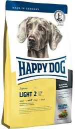 Сухой корм для взрослых собак всех пород с избыточным весом или склонных к полноте Happy Dog Supreme Fit&Well Adult Light 2 1 кг, 4 кг, 12,5 кг