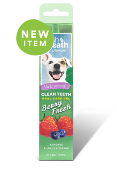 Гель для чистки зубов сообак и кошек berry fresh 59мл