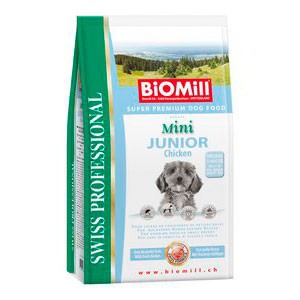 Сухой корм BioMill Mini Junior для щенков мелких пород