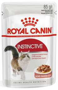 Консервированный корм для взрослых кошек, профилактика МКБ Royal Canin Instinctive кусочки в соусе 85 гр