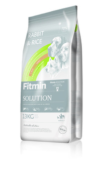 Сухой корм для всех пород кролик рис Fitmin Solution Rabbit &amp; Rice 2,5 кг, 13 кг