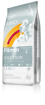 Полувлажный  корм для собак всех пород Fitmin Solution Soft &amp; Juicy 1,5 кг, 5 кг