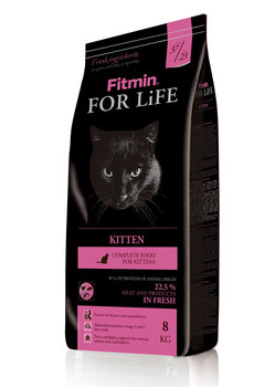 Сухой корм для котят в возрасте до 12 месяцев, беременных и  кормящих кошек,Fitmin cat For Life Kitten 400 гр, 1,8 кг, 8 кг