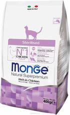 Сухой корм для взрослых стерилизованных кошек Monge Functional Line Cat Sterilised