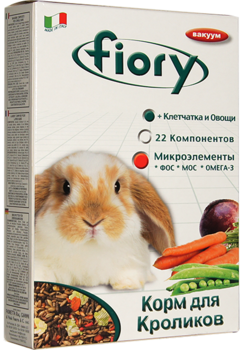 Корм для кроликов Fiory Superpremium Karaote 850 г