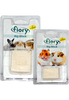 Минеральная кормовая добавка для кроликов Fiory Big-Block с селеном 100 г
