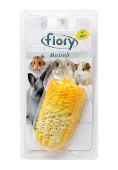 Минеральная кормовая добавка Fiory Maisalt с солью в форме кукурузы 90 г