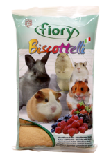 Бисквитное лакомство для грызунов Fiory Biscottelli, с ягодами, 30 г