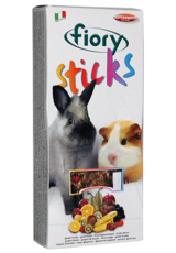 Лакомые палочки для морских свинок и кроликов Fiory Sticks с фруктами, 2х50 г