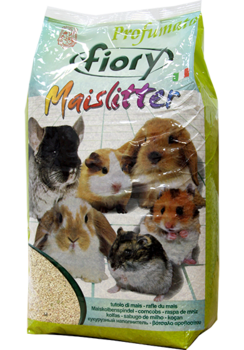 Наполнитель кукурузный для грызунов Fiory Maislitter Profumato, лимон 5 л