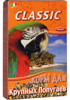Корм для крупных попугаев Fiory Classic 600 г