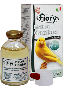 Кормовая добавка для пения птиц Fiory Extra Cantus  с витаминами 36 мл