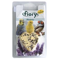 Добавка для птиц Fiory Hearty Био-камень с лавандой в форме сердца 100гр