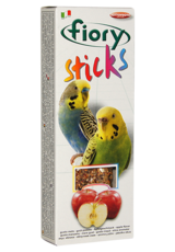 Лакомые палочки для попугаев Fiory Sticks с яблоком, 2х30 г